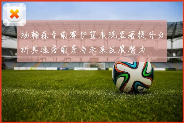 杨瀚森季前赛护筐表现显著提升分析其选秀前景与未来发展潜力